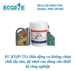 EC KY(P-711) Dầu động cơ không chứa chất tẩy rửa, độ nhớt cao dùng cho thiết bị công nghiệp